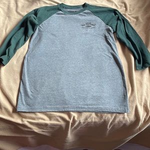 Vans quarter sleeve shirt